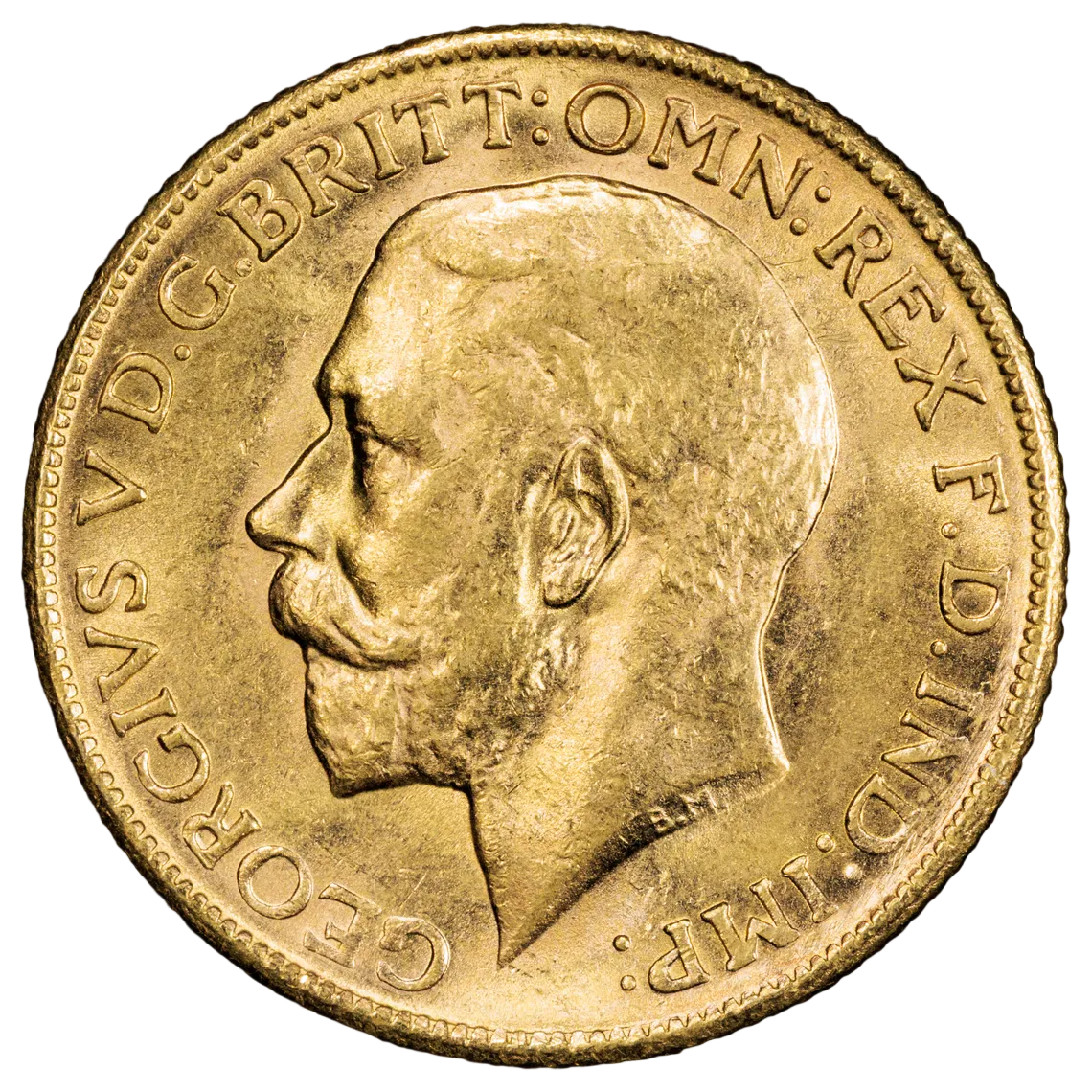 1912 Melbourne Sovereign MS63
