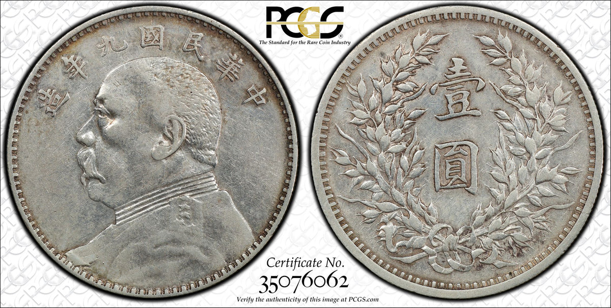 1920 九 $1 China, Republic XF45