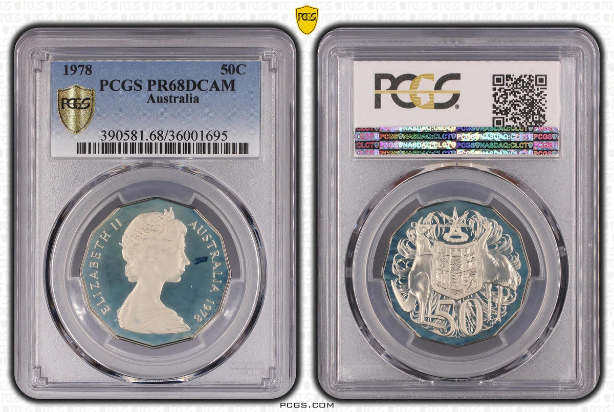 1978 50 Cent Proof PR68