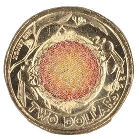 2022 $2 Honey Bee Colorized MS65