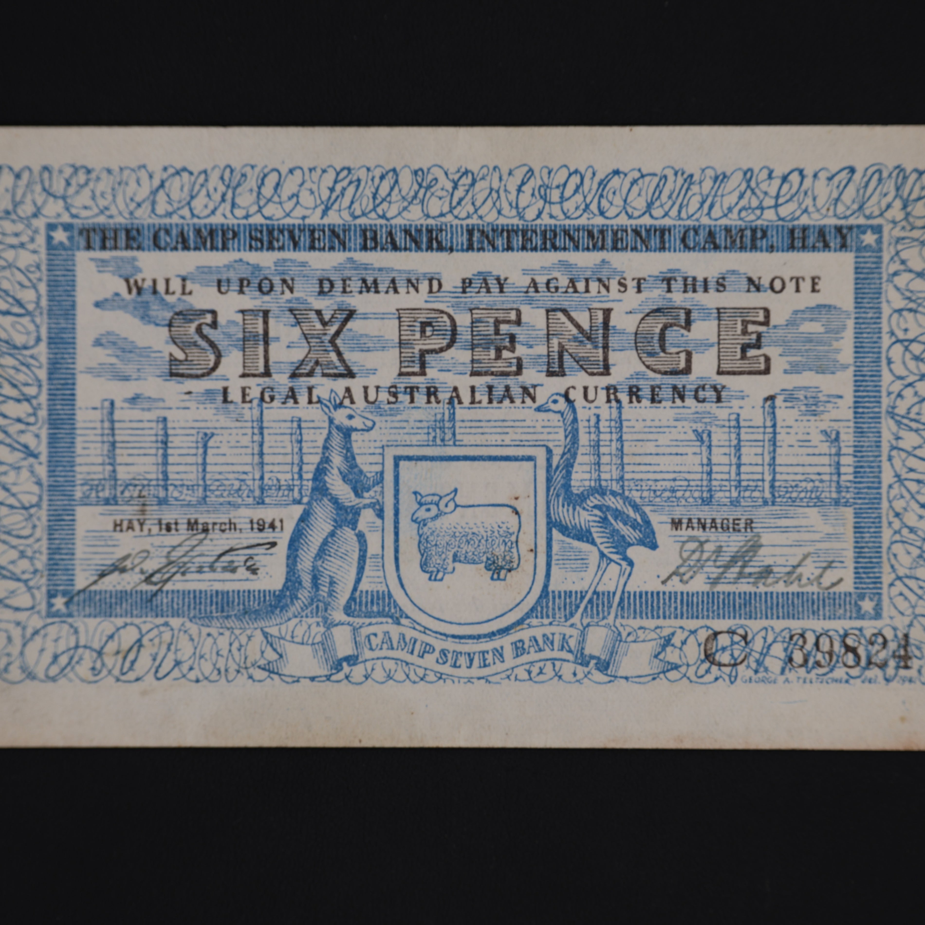 Interment Camp Sixpence