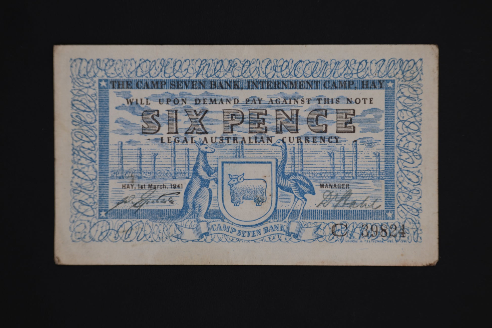 Interment Camp Sixpence