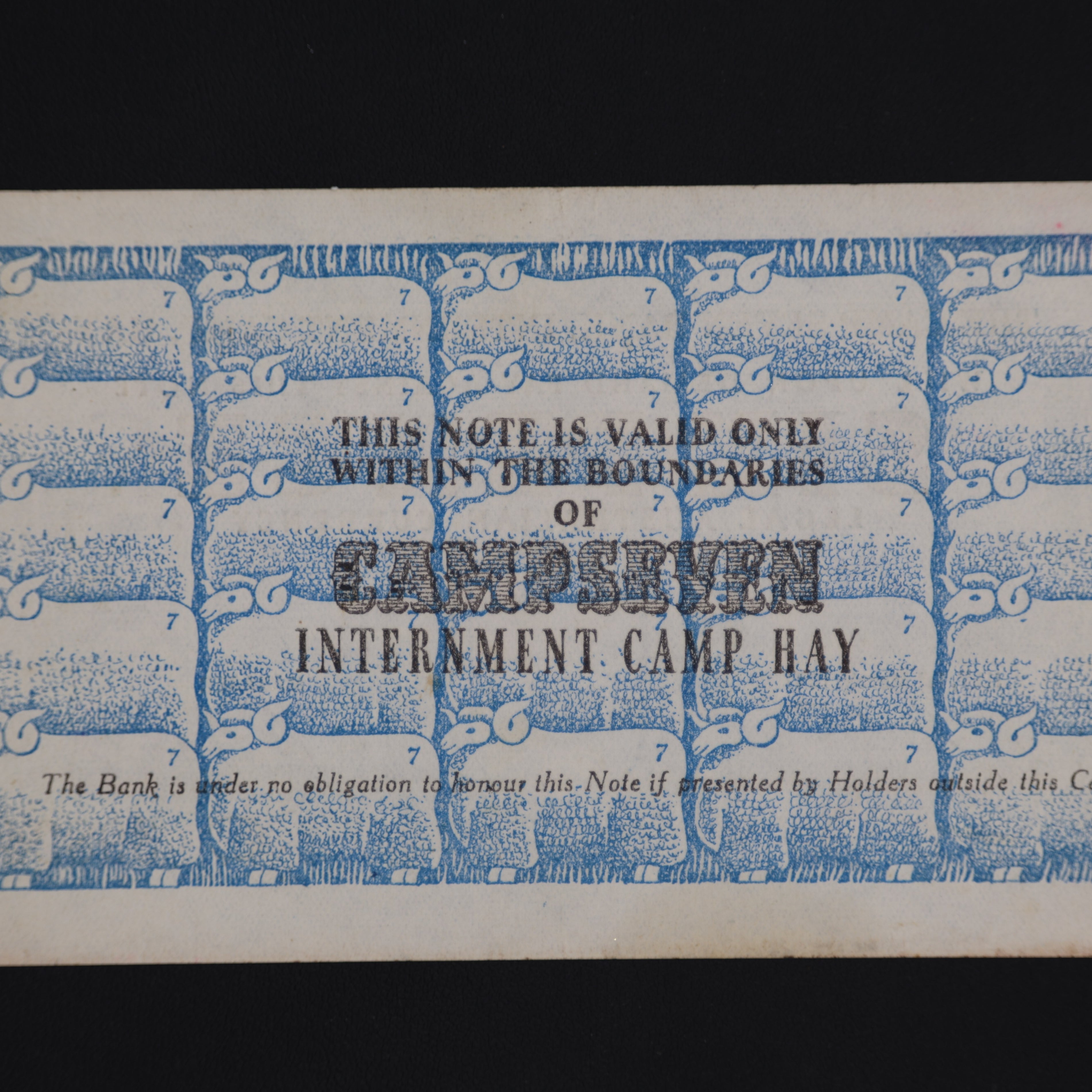 Interment Camp Sixpence
