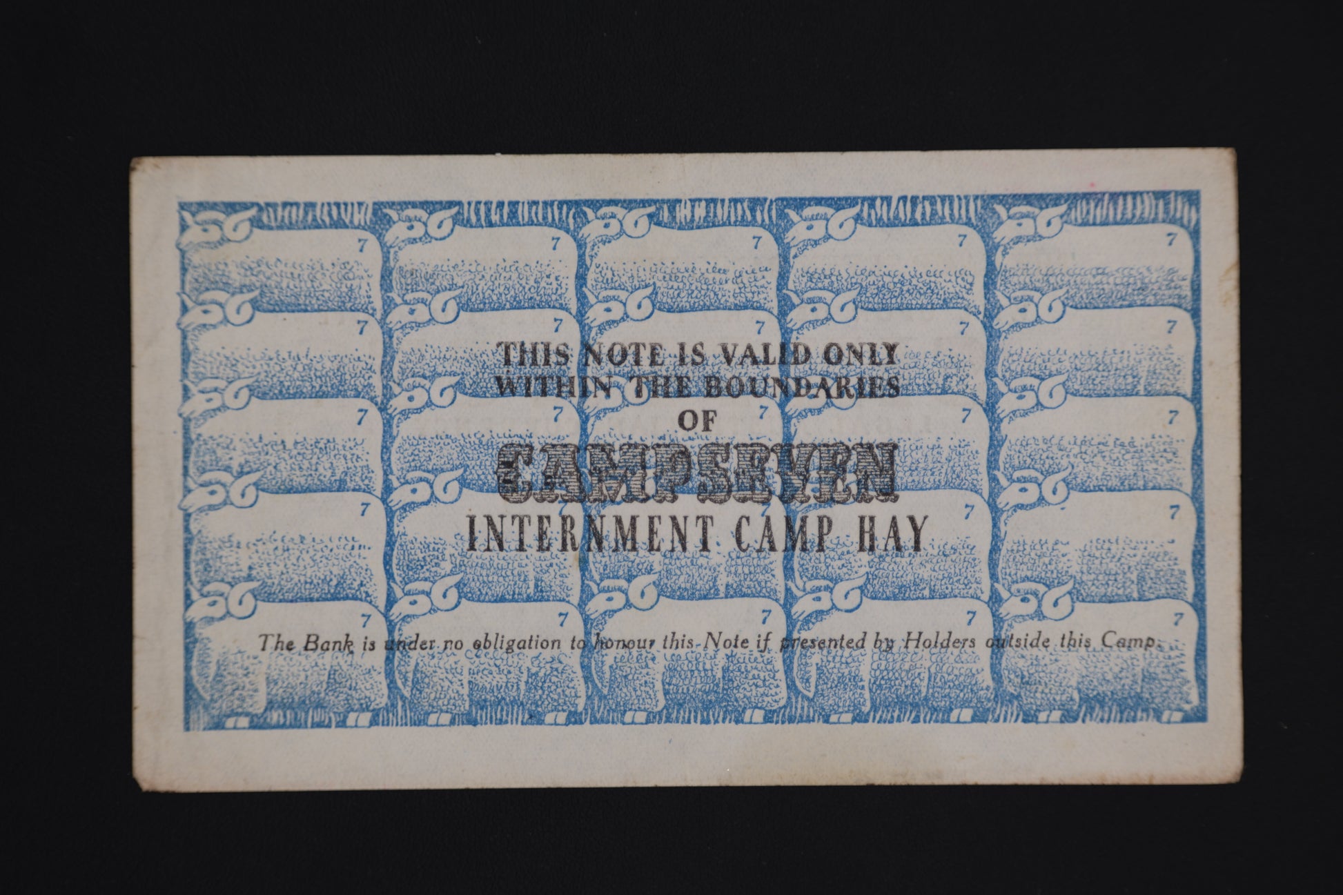 Interment Camp Sixpence