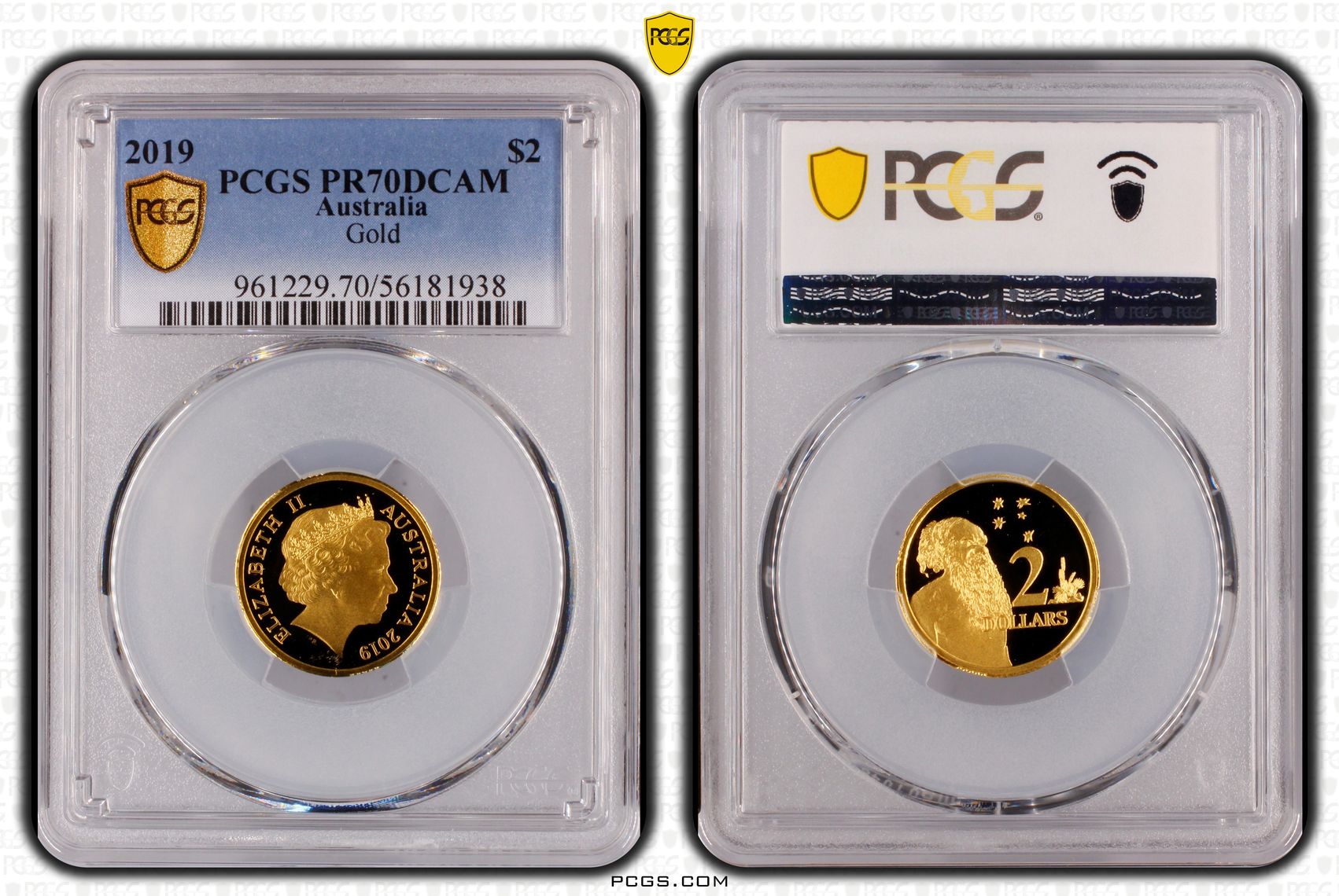 2019 $2 Gold, DCAM