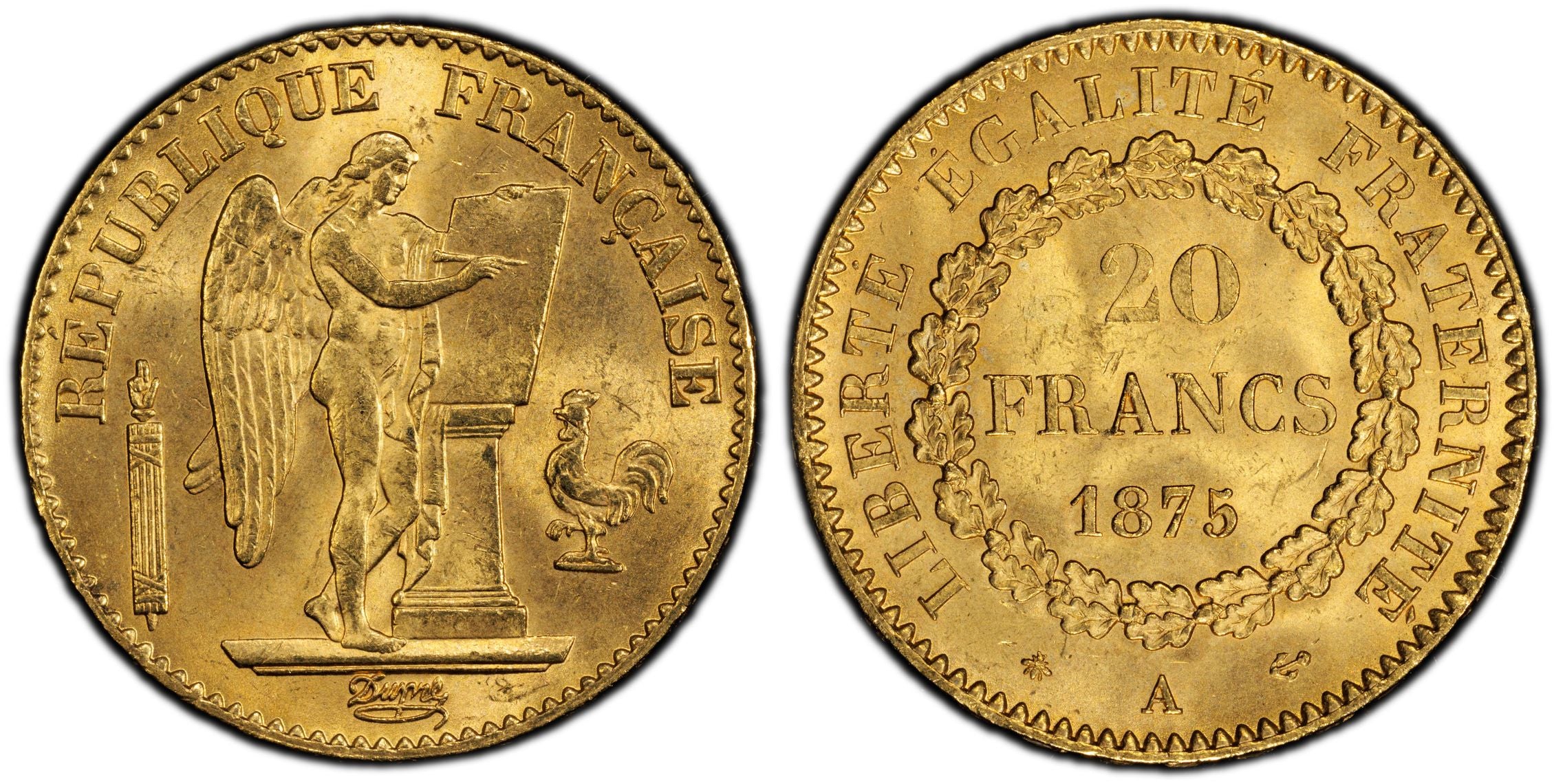 1875-A 20 Fr Gad-1063 F-533