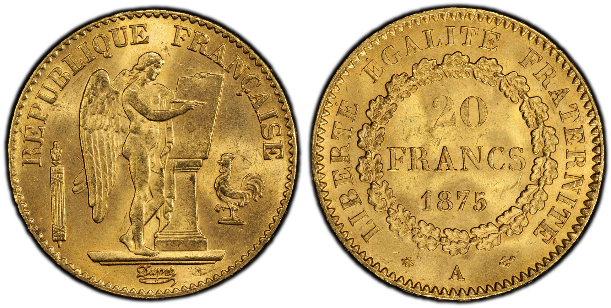 1875-A 20 Fr Gad-1063 F-533