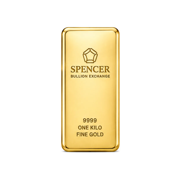 1kg Gold Cast Bar