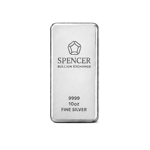 10oz Silver Cast Bar