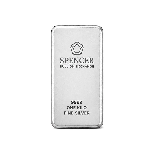 1kg Silver Cast Bar