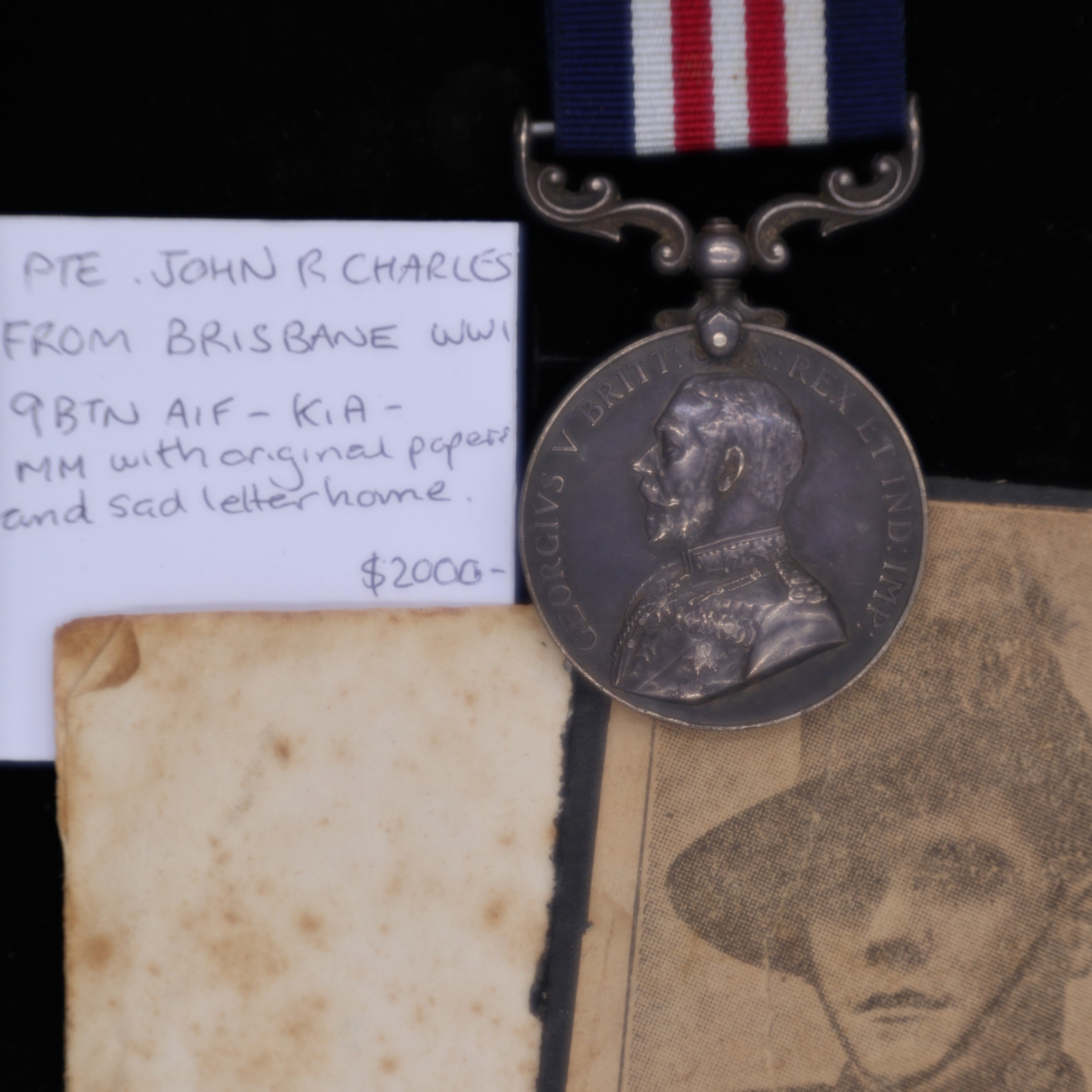 Australian Military Medal for Bravery